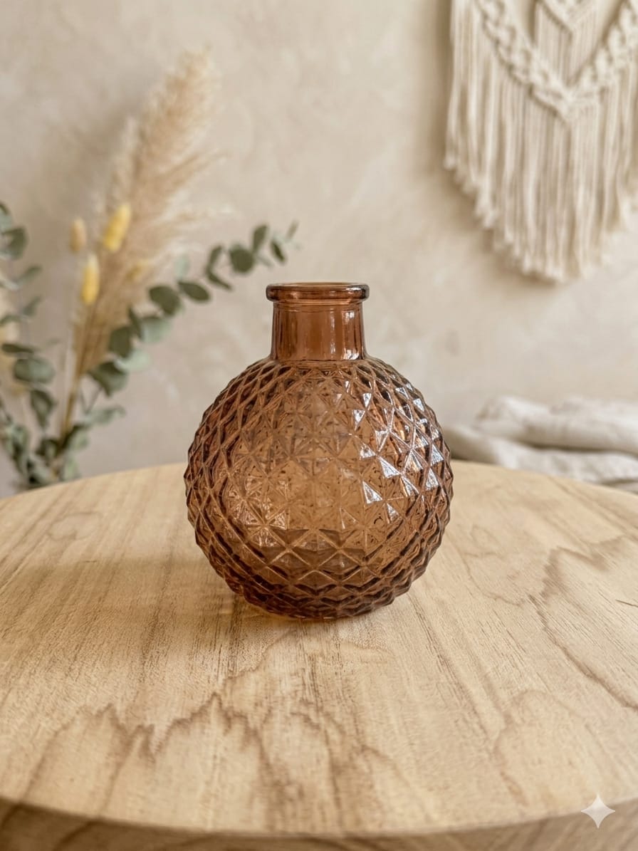 Soliflore terracotta boule
